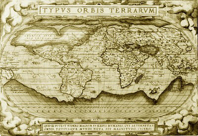 En 1570 Abraham Ortelius publicaba su famoso Theatrum Orbis Terrarum , el primer atlas del mundo