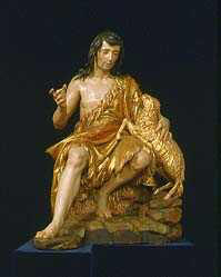 San Juan Bautista adolescente. Museo Nacional de Escultura. Alonso Cano (1601-1667)